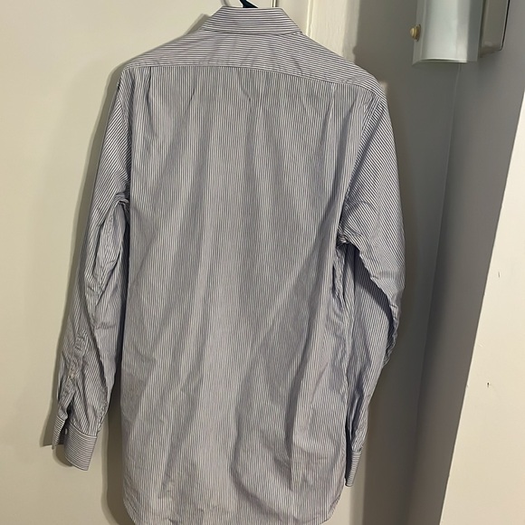 Sid Mashburn End on End Striped Dress Shirt. - Picture 5 of 5
